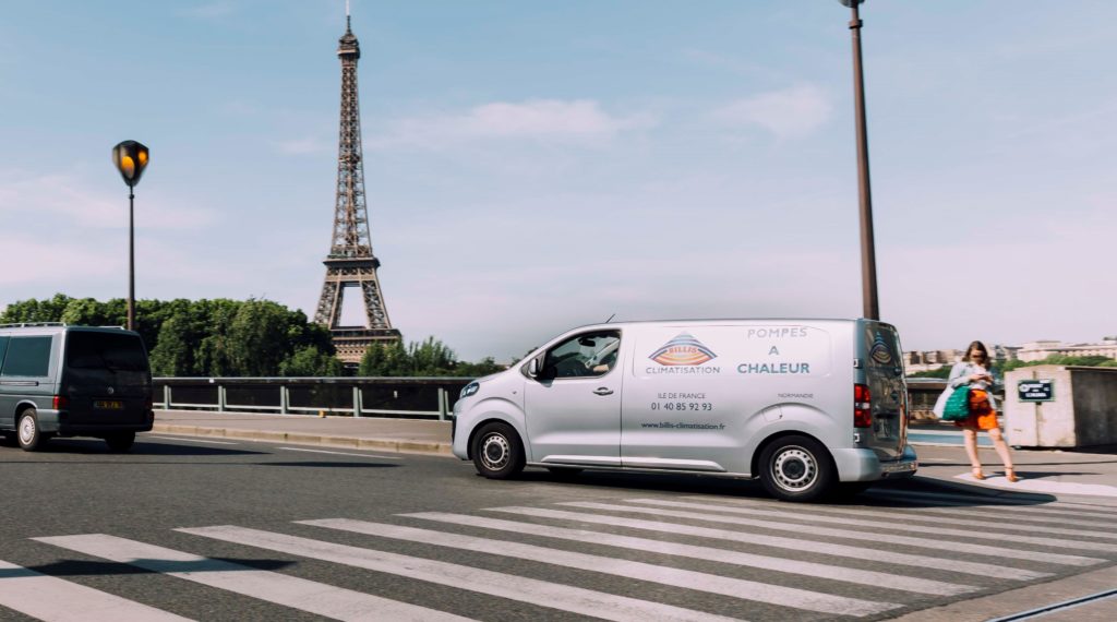 Véhicule Billis Climatisation dans Paris